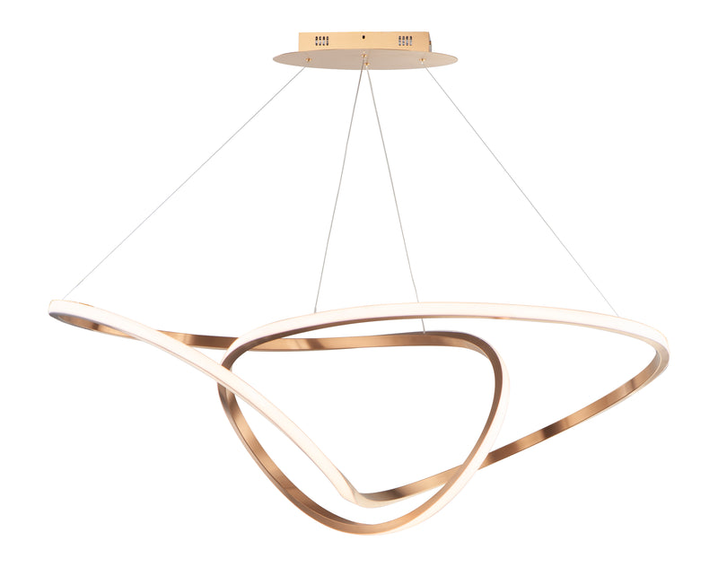 ET2 E20456-BCN Perpetual 46" LED Pendant | Brushed Champagne