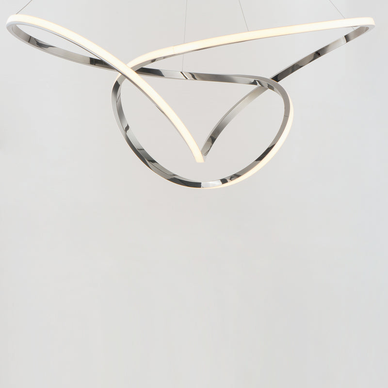 ET2 E20456-BC Perpetual 46" LED Pendant | Black Chrome