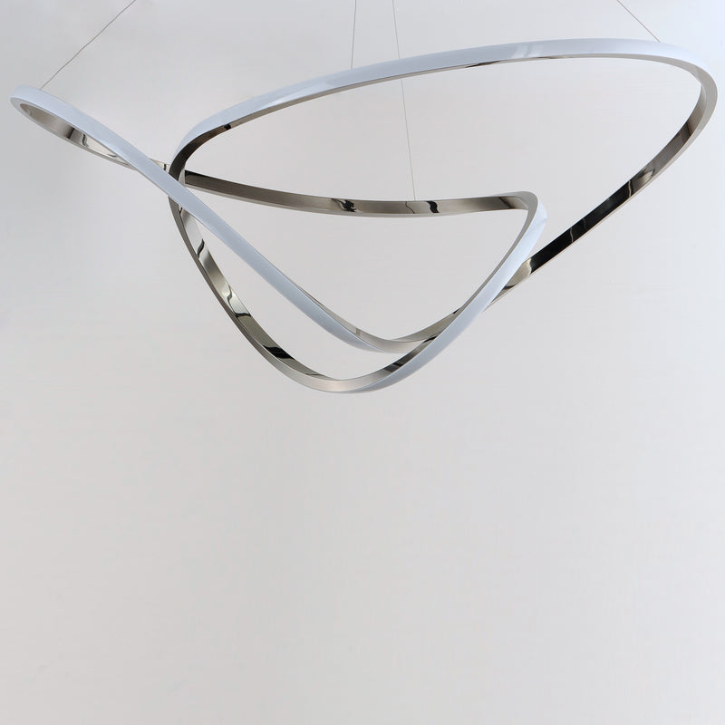 ET2 E20456-BC Perpetual 46" LED Pendant | Black Chrome