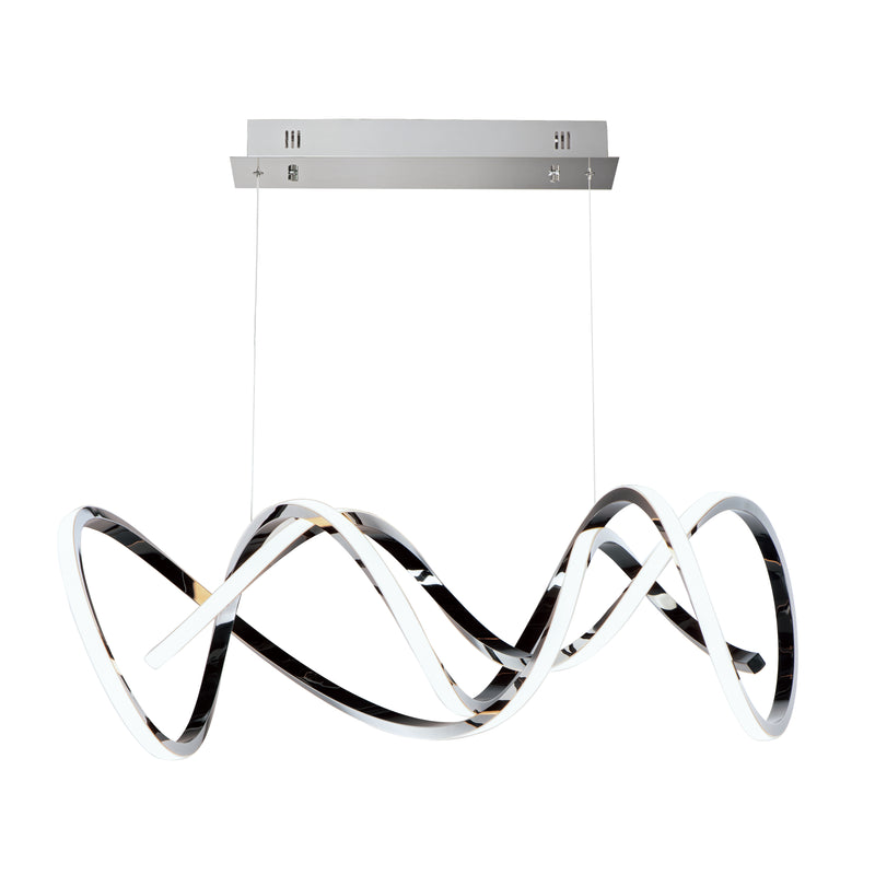 ET2 E20468-BC Signature LED Pendant | Black Chrome