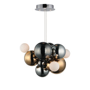 ET2 E20495-MPLT Stormy 7 Light LED Pendant | Multi-Plated