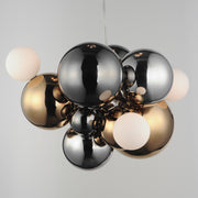 ET2 E20495-MPLT Stormy 7 Light LED Pendant | Multi-Plated