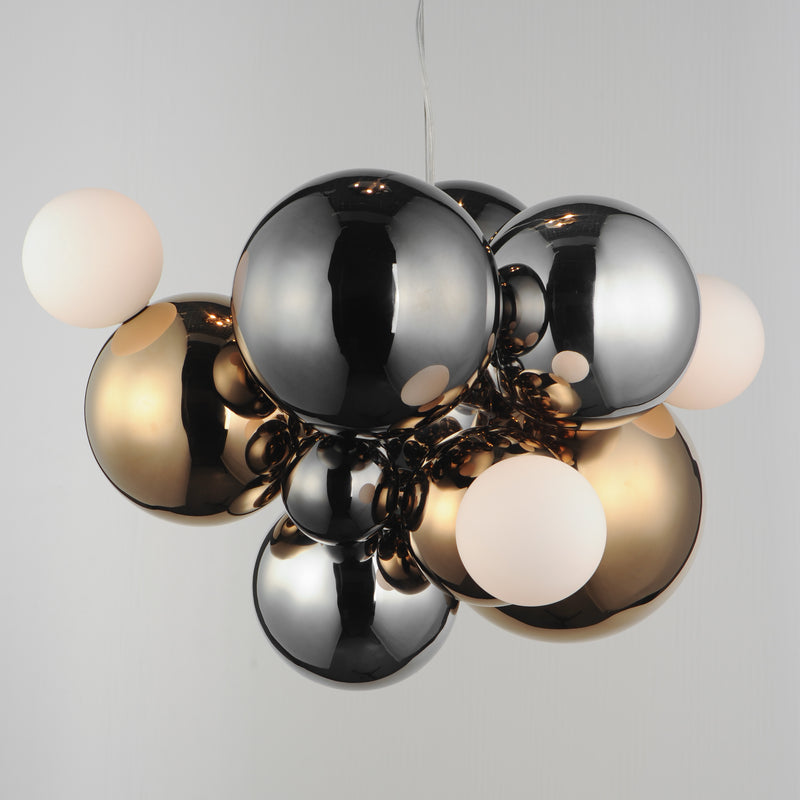 ET2 E20495-MPLT Stormy 7 Light LED Pendant | Multi-Plated