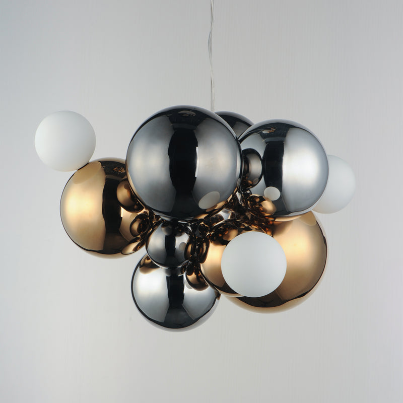 ET2 E20495-MPLT Stormy 7 Light LED Pendant | Multi-Plated
