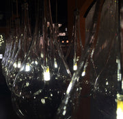 ET2 E20516-18PC Larmes 9 Light LED Pendant | Polished Chrome