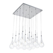 ET2 E20517-18PC Larmes 16 Light LED Pendant | Polished Chrome