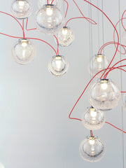 ET2 E20656-91PC Bobble 16 Light LED Pendant | Polished Chrome