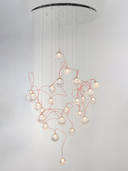 ET2 E20658-91PC Bobble 24 Light LED Pendant | Polished Chrome