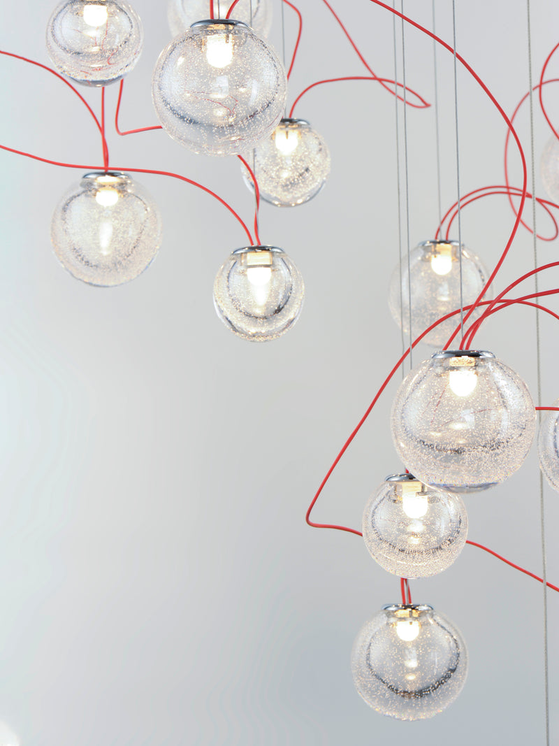 ET2 E20658-91PC Bobble 24 Light LED Pendant | Polished Chrome