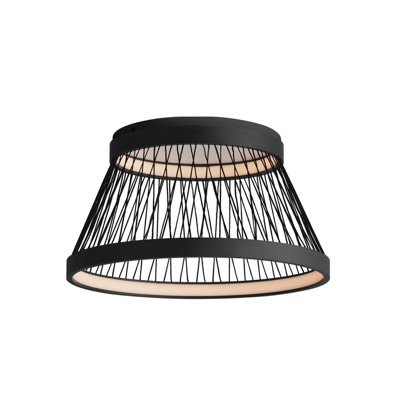 ET2 E20980-BK Loom 23" LED Flush Mount | Black