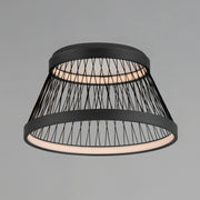 ET2 E20980-BK Loom 23" LED Flush Mount | Black