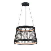 ET2 E20982-BK Loom 20" LED Pendant | Black