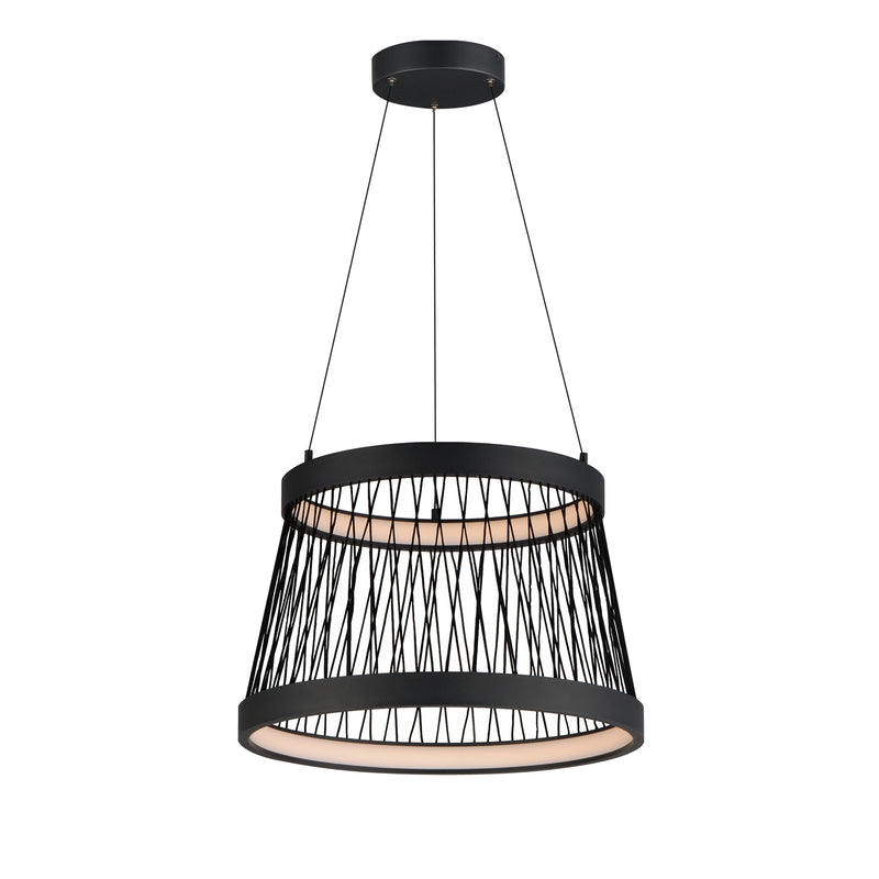 ET2 E20982-BK Loom 20" LED Pendant | Black