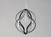ET2 E21172-BK Aura 12" LED Pendant | Black