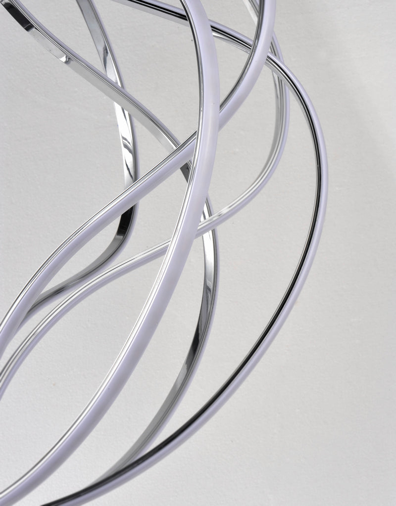 ET2 E21172-PC Aura 12" LED Pendant | Polished Chrome