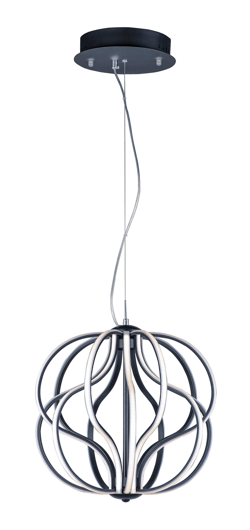 ET2 E21174-BK Aura 17" LED Pendant | Black