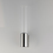 ET2 E21180-18SN Highball Clear LED Wall Sconce | Satin Nickel