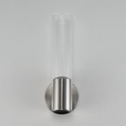 ET2 E21180-18SN Highball Clear LED Wall Sconce | Satin Nickel