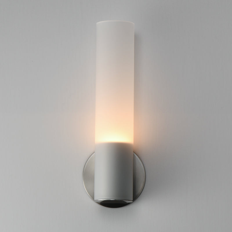 ET2 E21180-54SN Highball Frosted LED Wall Sconce | Satin Nickel