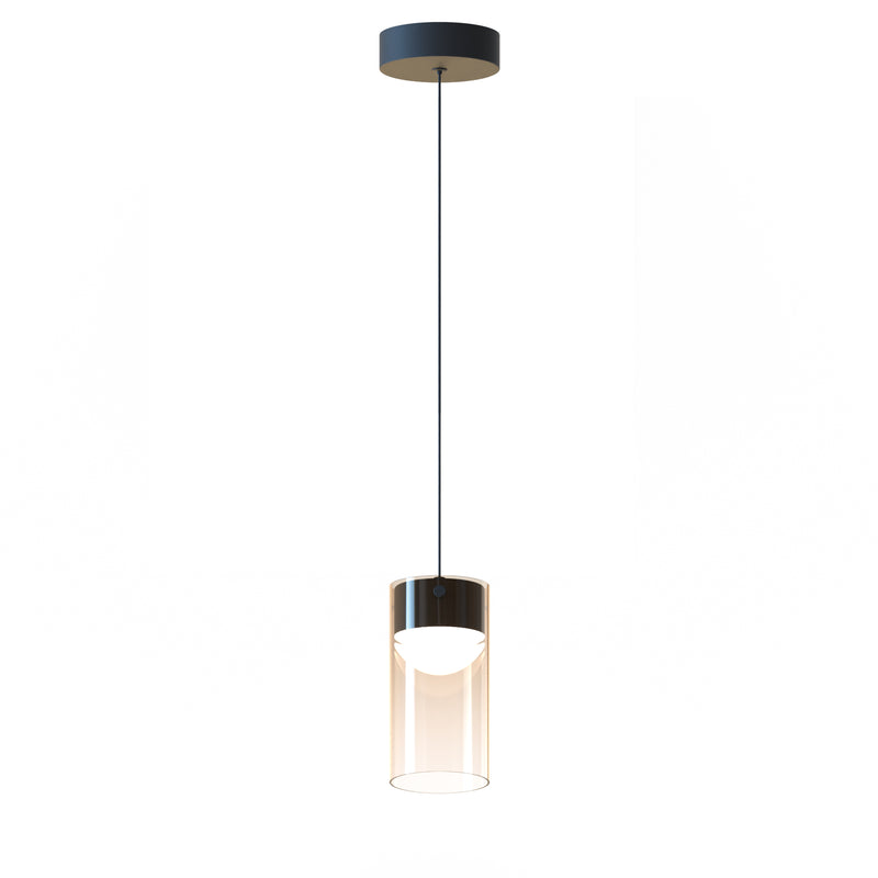 ET2 E21181-05GM Highball Amber LED Mini Pendant | Gunmetal