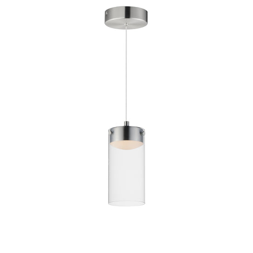 ET2 E21181-18SN Highball Clear LED Mini Pendant | Satin Nickel