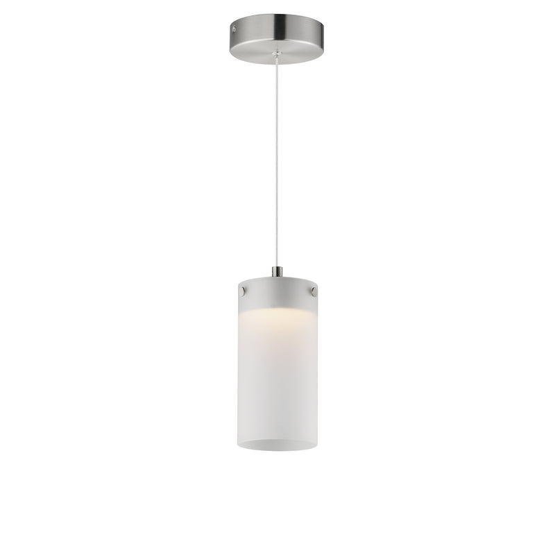 ET2 E21181-54SN Highball Frosted LED Mini Pendant | Satin Nickel