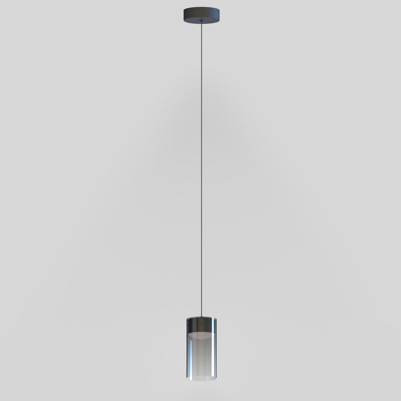 ET2 E21181-142GM Highball Smoke LED Mini Pendant | Gunmetal