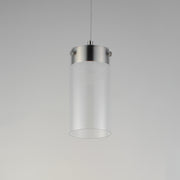 ET2 E21181-18SN Highball Clear LED Mini Pendant | Satin Nickel