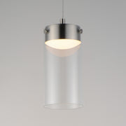 ET2 E21181-18SN Highball Clear LED Mini Pendant | Satin Nickel