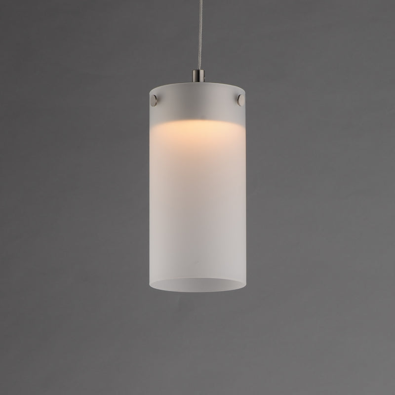 ET2 E21181-54SN Highball Frosted LED Mini Pendant | Satin Nickel