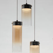 ET2 E21183-05GM Highball Amber 3 Light LED Pendant | Gunmetal