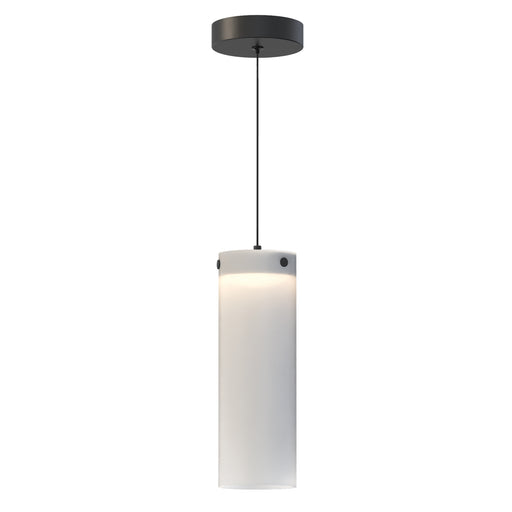 ET2 E21184-54BK Highball Frosted LED Single Pendant | Black