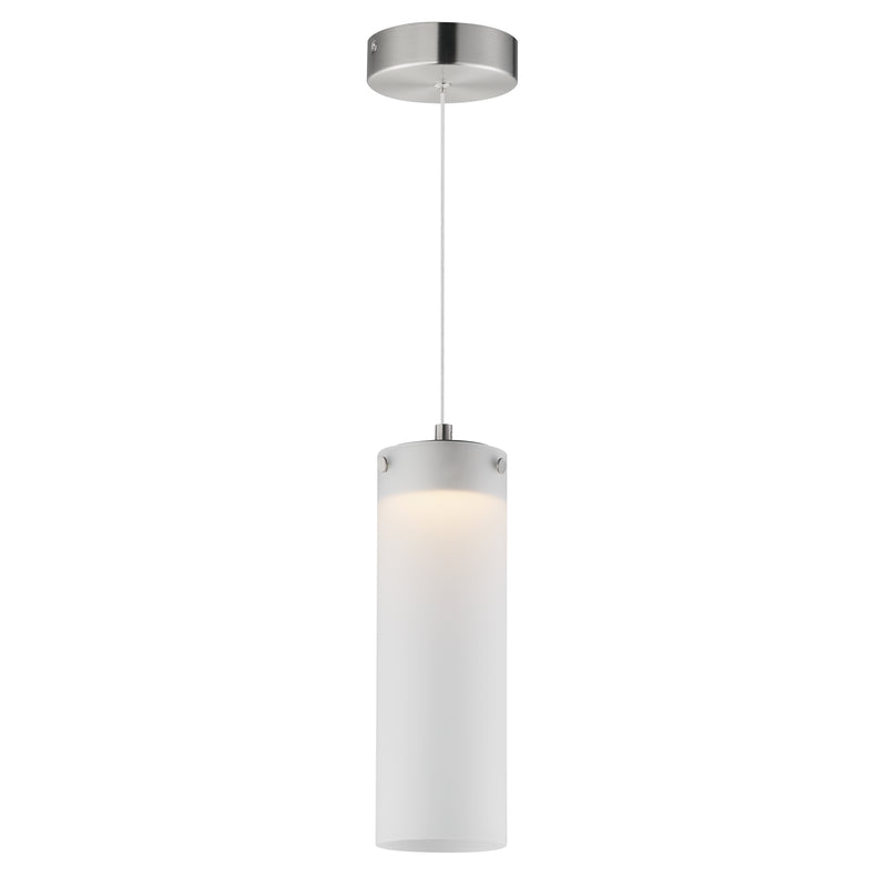 ET2 E21184-54SN Highball Frosted LED Pendant | Satin Nickel