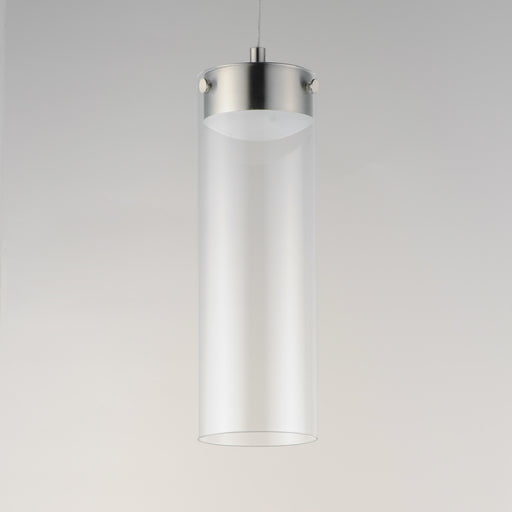 ET2 E21184-18SN Highball Clear LED Pendant | Satin Nickel