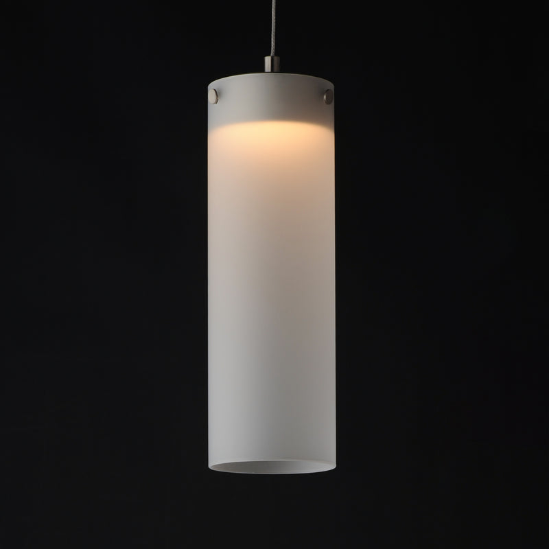 ET2 E21184-54SN Highball Frosted LED Pendant | Satin Nickel