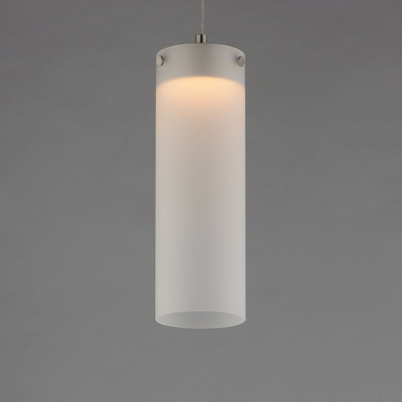 ET2 E21184-54SN Highball Frosted LED Pendant | Satin Nickel