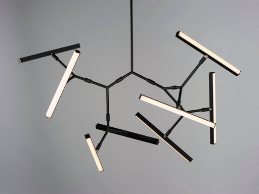 ET2 E21246-BK Robotica 7 Light LED Pendant | Black