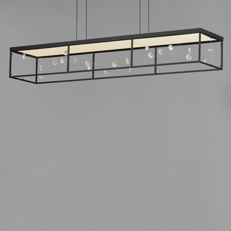 ET2 E21256-20BK Entanglement Linear LED Pendant | Black