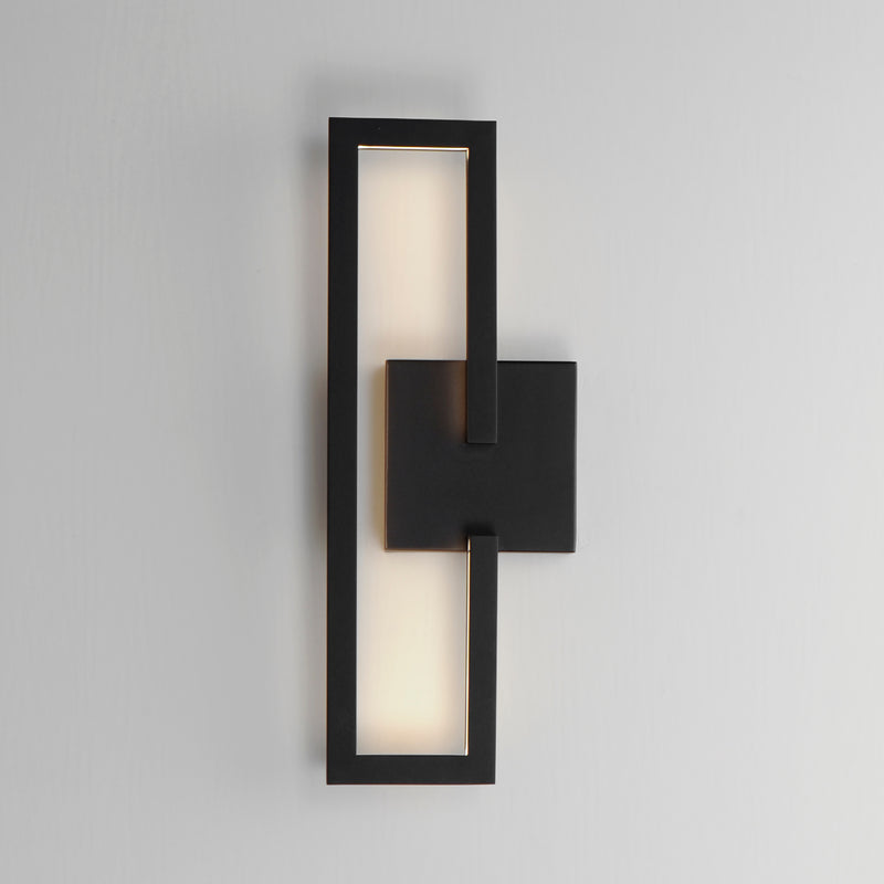 ET2 E21260-BK Penrose 18" LED Sconce | Black