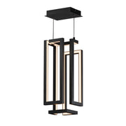 ET2 E21261-BK Penrose 18" LED Pendant | Black