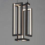 ET2 E21261-BK Penrose 18" LED Pendant | Black