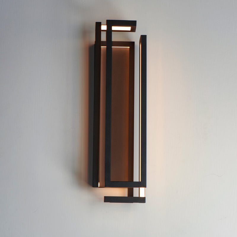 ET2 E21263-BK Penrose 24" LED Sconce | Black