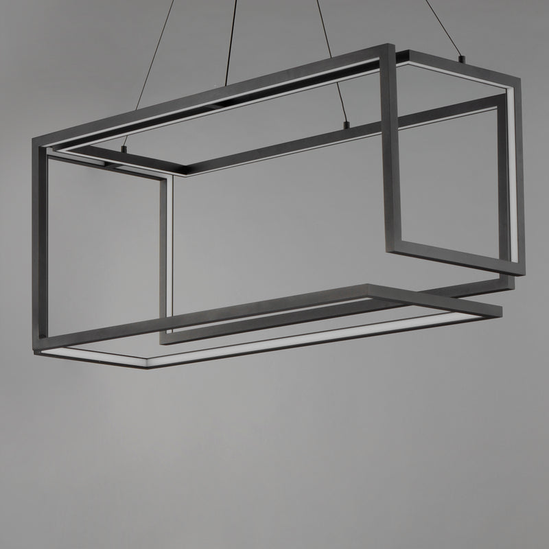 ET2 E21266-BK Penrose LED Linear LED Pendant | Black