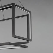 ET2 E21266-BK Penrose LED Linear LED Pendant | Black