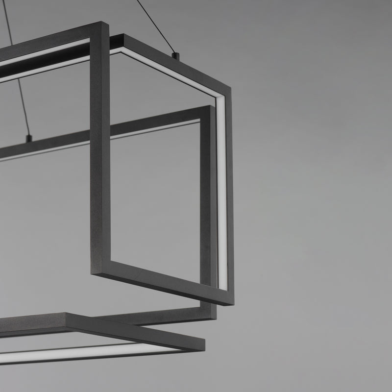 ET2 E21266-BK Penrose LED Linear LED Pendant | Black
