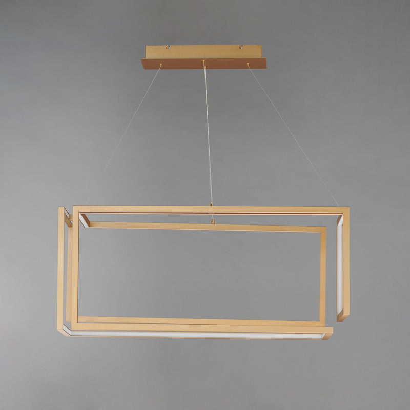 ET2 E21266-GLD Penrose LED Linear LED Pendant | Gold