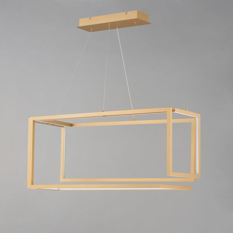 ET2 E21266-GLD Penrose LED Linear LED Pendant | Gold
