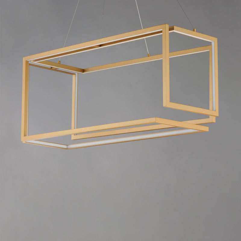 ET2 E21266-GLD Penrose LED Linear LED Pendant | Gold