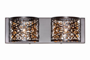 ET2 E21315-10BZ Inca 2 Light Wall Mount | Bronze