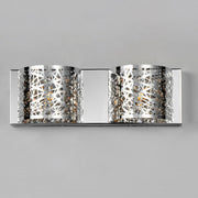 ET2 E21315-10PC Inca 2 Light Wall Mount | Polished Chrome